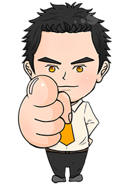 井上社長イラスト