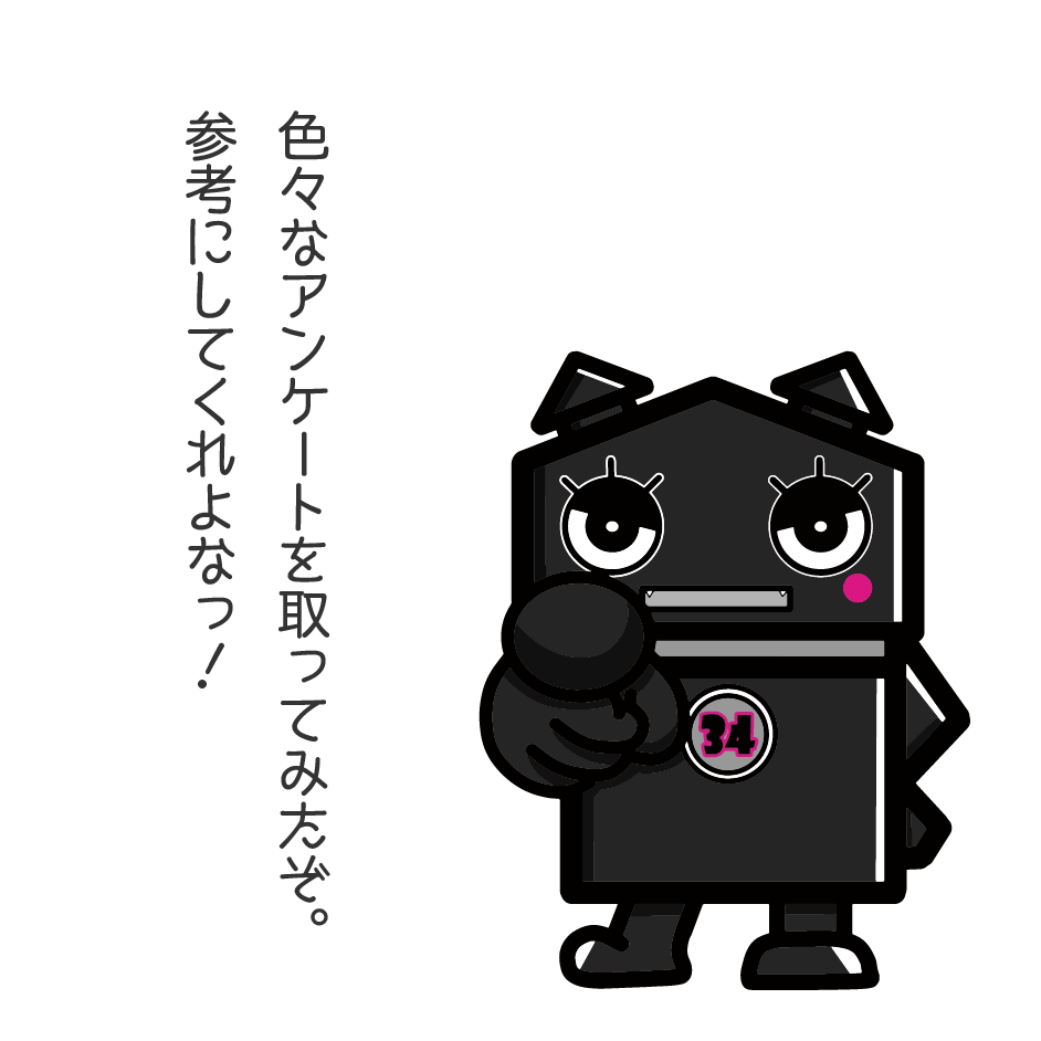 色々なアンケートを取ってみたぞ。参考にしてくれよなっ！