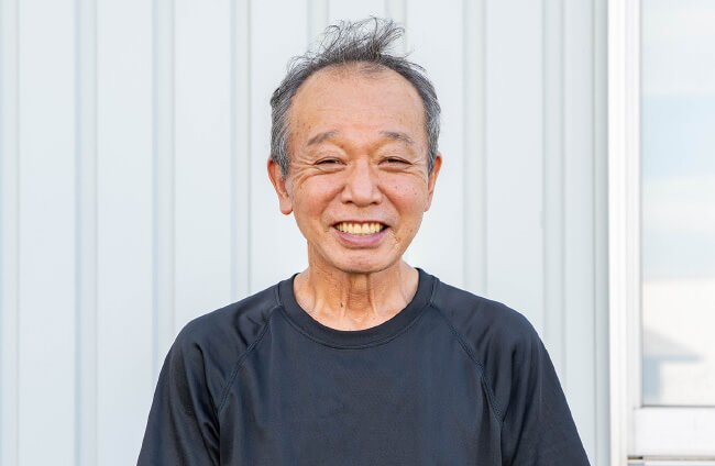 笑顔の作業指導員