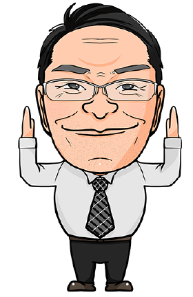 男性社員のイラスト