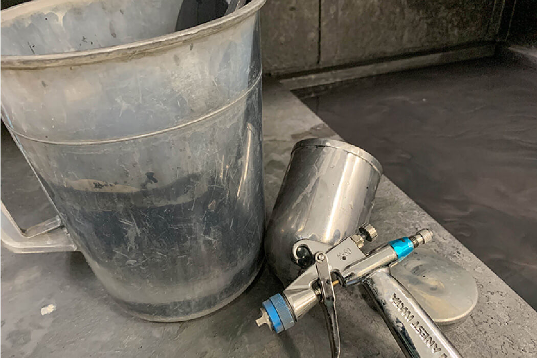 塗装に使われる道具