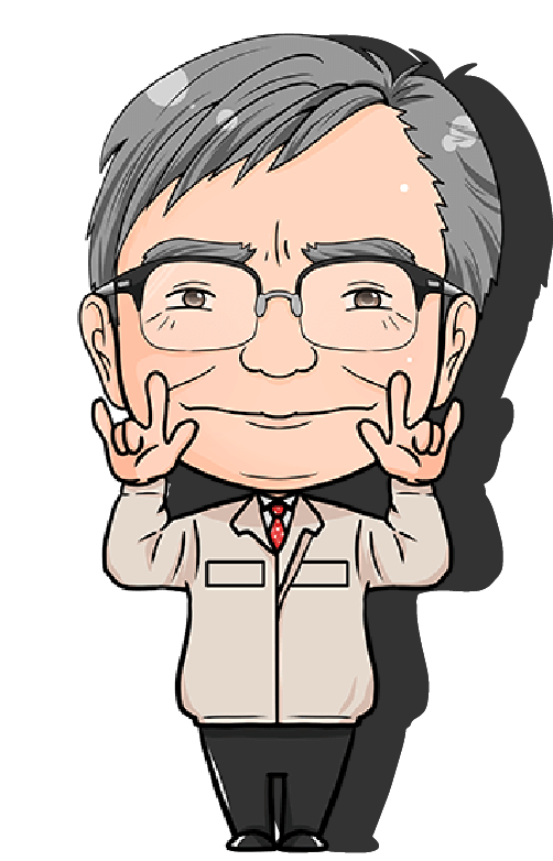 男性社員のイラスト