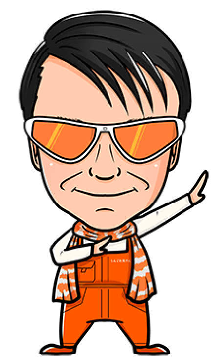 男性社員のイラスト